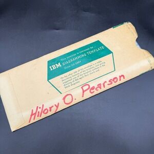 IBM DIAGRAMMING TEMPLATE FORM 20-5884 WHITE BORDER